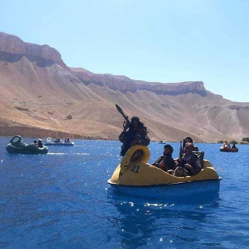 Talebani a Band-e Amir