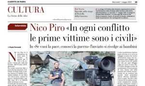 “Se vuoi la Pace, conosci la Guerra” su La Gazzetta di Parma