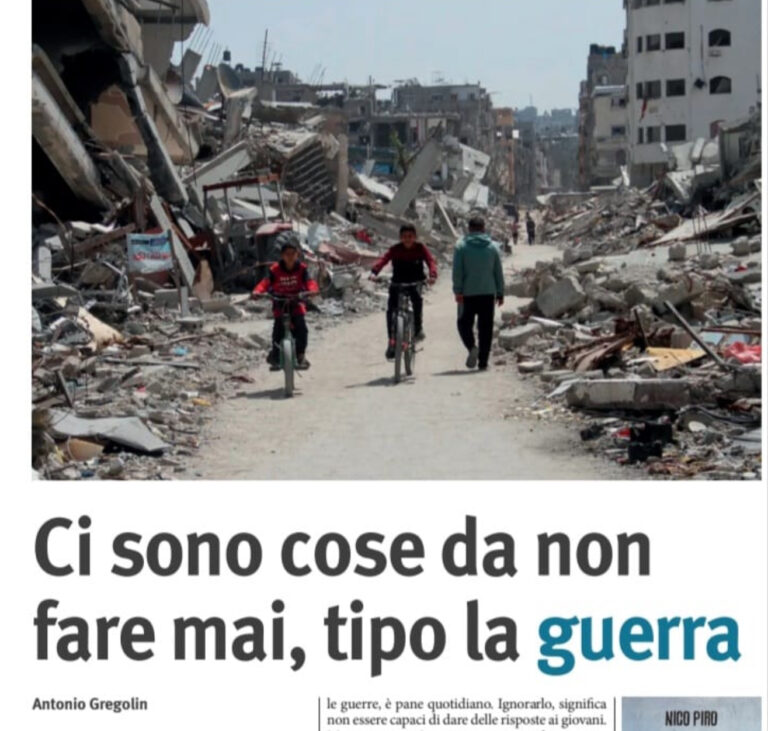 “Se vuoi la Pace, conosci la Guerra” su la Difesa del Popolo