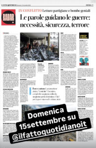 Su il Fatto Quotidiano