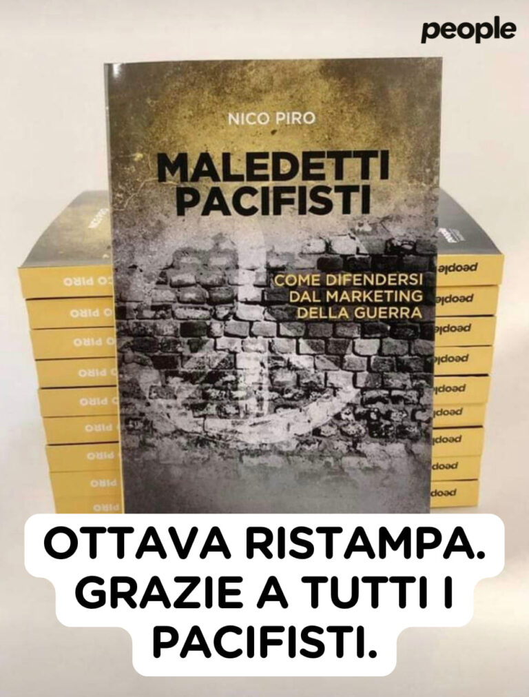 Maledetti Pacifisti, e sono otto!