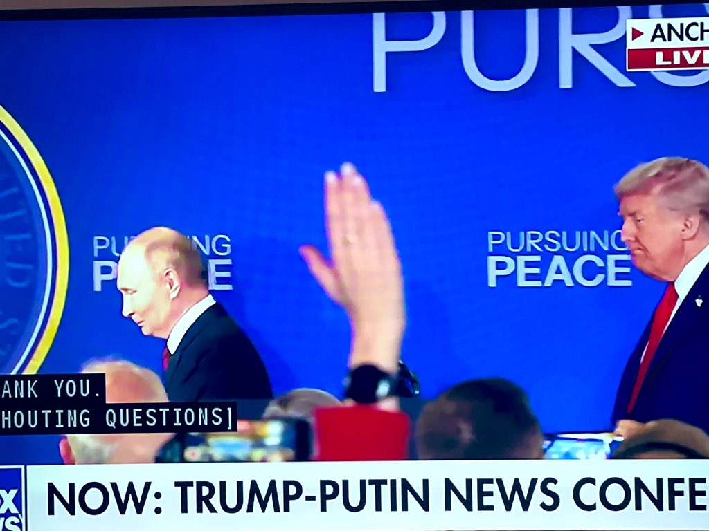 Putin Trump, Anchorage